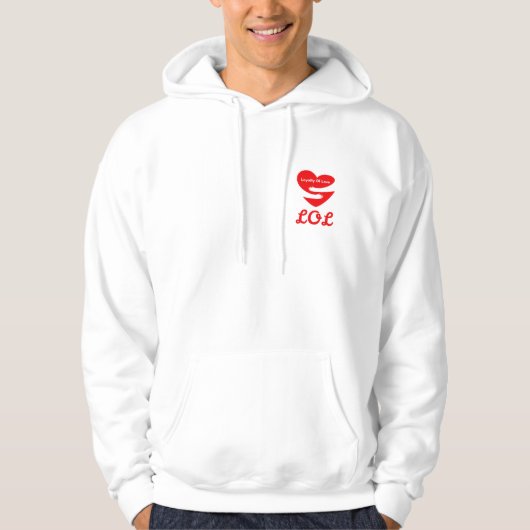 sweatshirt Hoodie LOL パーカ (正面)