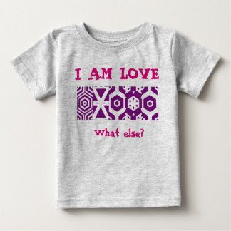 Sweatshirt "I AM LOVE" ベビーTシャツ