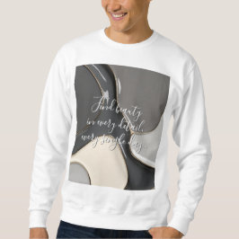 Sweatshirt in stylish abstract graphic スウェットシャツ