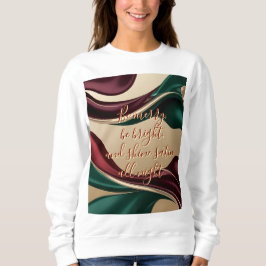 Sweatshirt in stylish abstract graphic スウェットシャツ