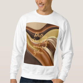 Sweatshirt in stylish abstract graphic スウェットシャツ