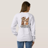 Sweatshirt : MyパパMy Old Me (gray) スウェットシャツ (裏面フル)