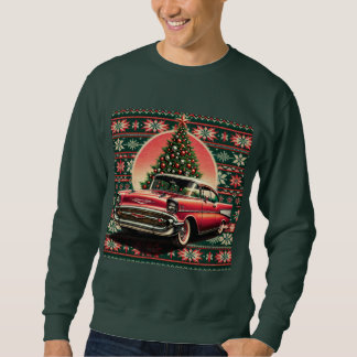 Sweatshirt noël Chevrolet BEL AIR 1957 スウェットシャツ