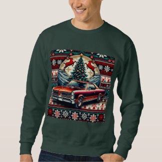 sweatshirt noël christmas pontiac GTO 1966 スウェットシャツ
