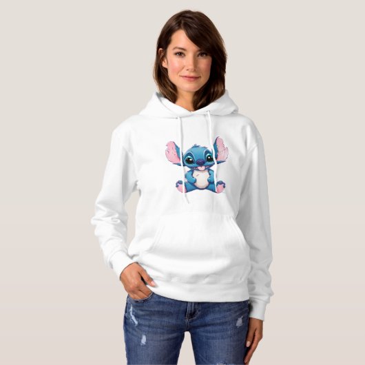 sweatshirt of stitch パーカ (正面フル)