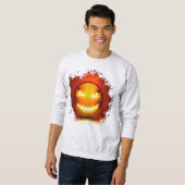 Sweatshirt Pumpkinmoji スウェットシャツ (正面フル)