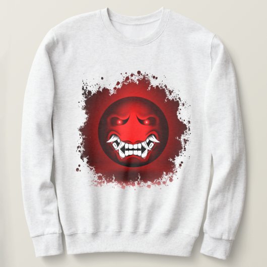 Sweatshirt Samouraïmoji スウェットシャツ (デザイン正面)