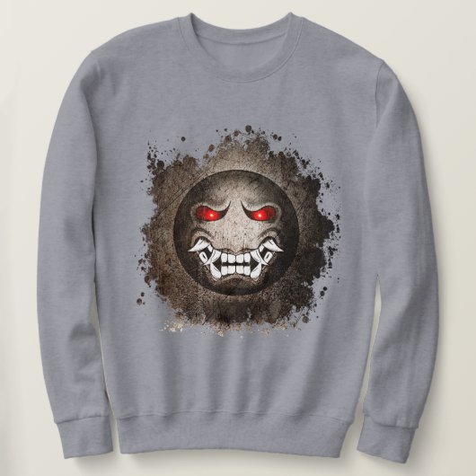 Sweatshirt Samouraïmoji Vintage スウェットシャツ (デザイン正面)