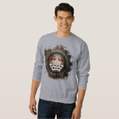 Sweatshirt Samouraïmoji Vintage スウェットシャツ (正面フル)