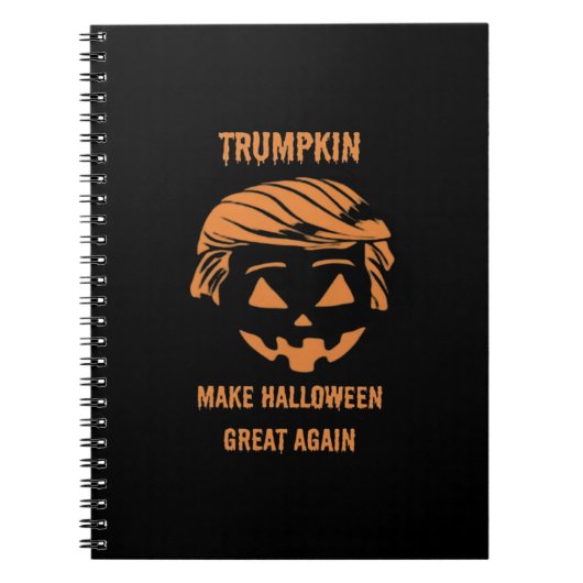 Sweatshirt, Trumpkin, Halloween Merch クラシック ノートブック (正面)