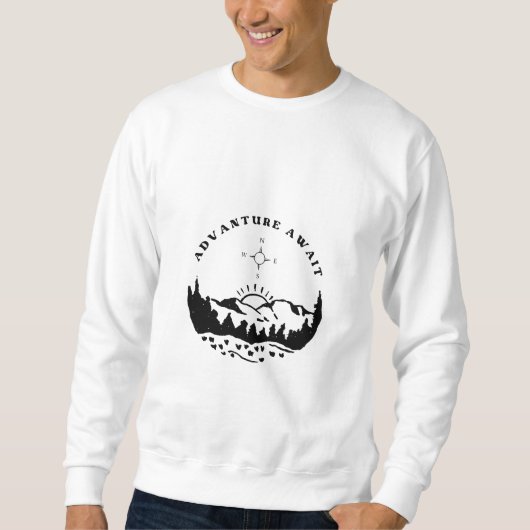 SweatShirts Advanture Await スウェットシャツ (正面)