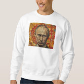 Sweatshirts Vladimir Poutine art abstrait スウェットシャツ (正面)