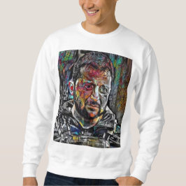 Sweatshirts  Volodymyr Zelensky art abstrait スウェットシャツ