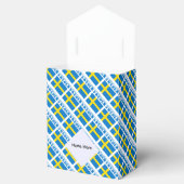 Sweden and Swedish Flag Tiled with Your Name フェイバーボックス (オープン)