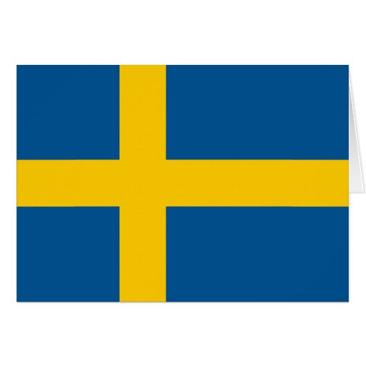 Sweden Flag (正面横)