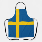 Sweden Flag エプロン (正面)