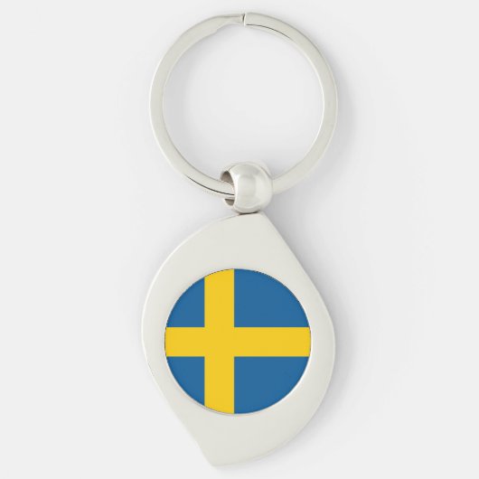 Sweden Flag キーホルダー (正面)