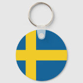sweden flag キーホルダー (正面)