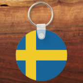 sweden flag キーホルダー (正面)