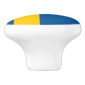 Sweden Flag セラミックノブ (側面)