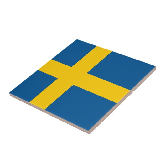 Sweden Flag タイル (側面)