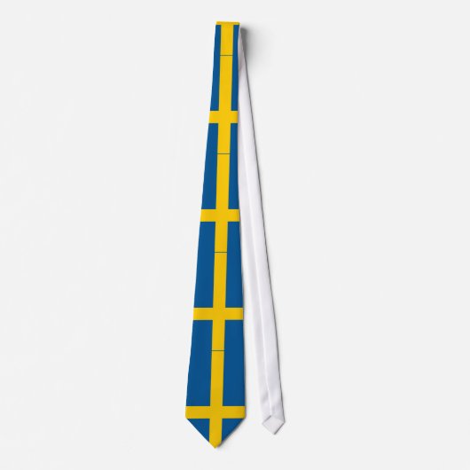 Sweden Flag ネクタイ (正面)