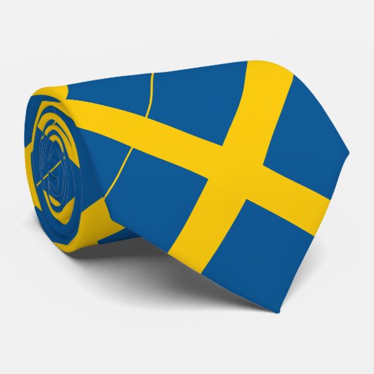 Sweden Flag ネクタイ (ロール)