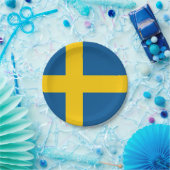 Sweden Flag ペーパープレート (パーティー)