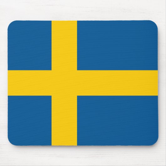 Sweden Flag マウスパッド (正面)