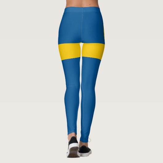 Sweden Flag レギンス (裏面)