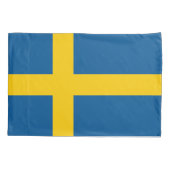 Sweden Flag 枕カバー (裏面)