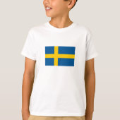 Sweden Flag Tシャツ (正面)