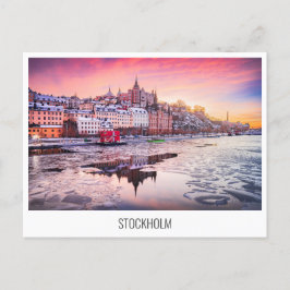 Sweden, Stockholm travel postcard シーズンポストカード