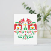 Sweden Sverige Viking Norden Scandinavia Midsommar ポストカード (スタンド正面)