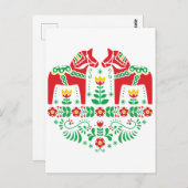 Sweden Sverige Viking Norden Scandinavia Midsommar ポストカード (正面/裏面)