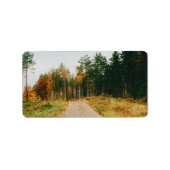 Swedish Autumnal Forest ラベル (正面)