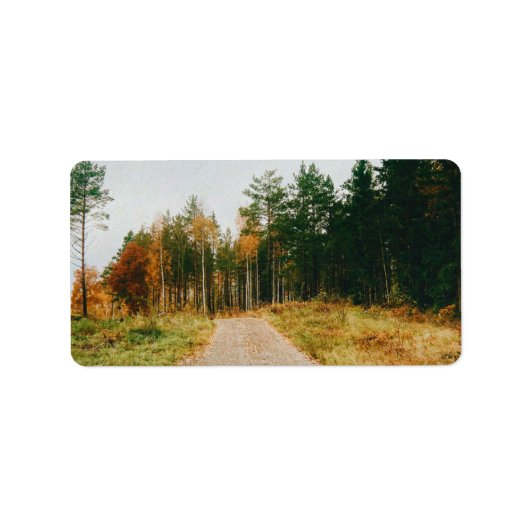 Swedish Autumnal Forest ラベル (正面)