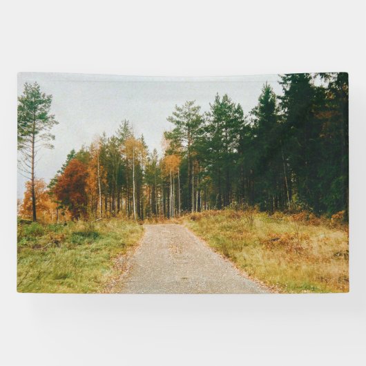 Swedish Autumnal Forest 横断幕 (横)
