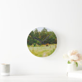 Swedish Countryside ラウンド壁時計 (ホーム)