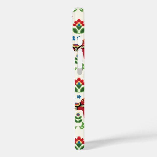 Swedish Dala Horses Red Case-Mate iPhoneケース (裏面 / 左)