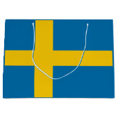 Swedish Flag ラージペーパーバッグ (正面)