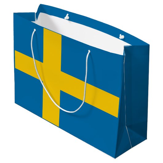 Swedish Flag ラージペーパーバッグ (裏面アングル)