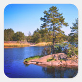 swedish  landscap, photo スクエアシール (正面)