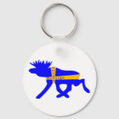 Swedish Moose, Keychain キーホルダー (正面)