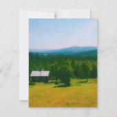Swedish Northern Landscape 出欠カード (裏面)