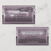 Sweedlepiperの虚栄心は3.5"をx 2"エレガント切ります 名刺 (正面/裏面)