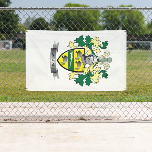 Sweeneyの紋章付き外衣 横断幕 (インサイチュ)