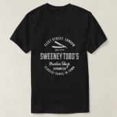 Sweeney Todds Barber Shop  Tシャツ (デザイン正面)