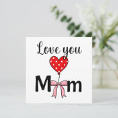 Sweetでおしゃれな「Love You Mom」 (スタンド正面)