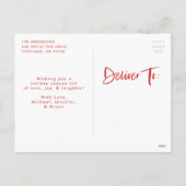 SweetとGumdropsのメリー写真 シーズンポストカード (裏面)